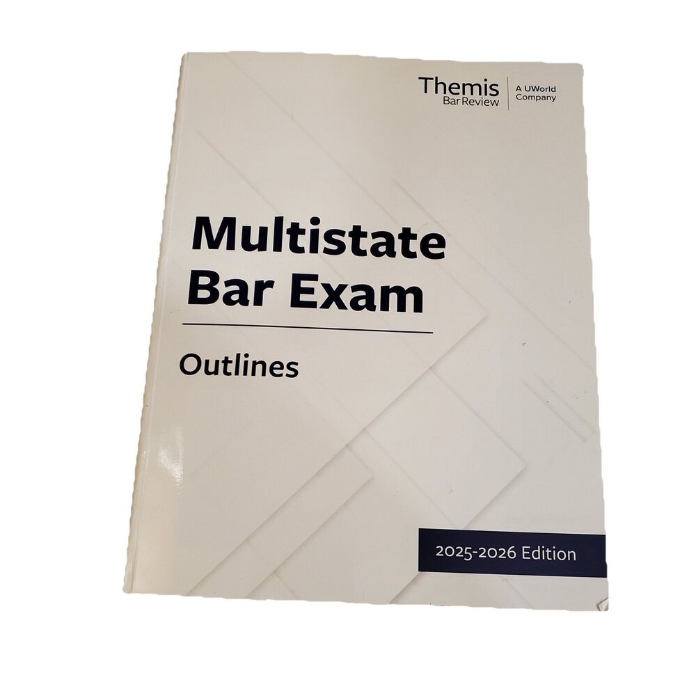 Multistate Bar Exam Outlines Themis Bar Review 2025-2026 Edition MBE